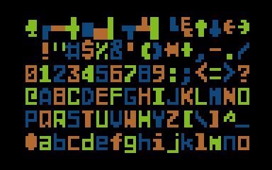 T: A Text Display Device atari screenshot